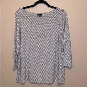 3/4 sleeve knit top